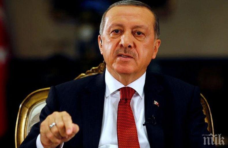 Ердоган: Чужди сили клатят икономиката на Турция