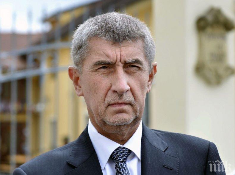 Земан назначи Андрей Бабиш за премиер на Чешката република за втори път