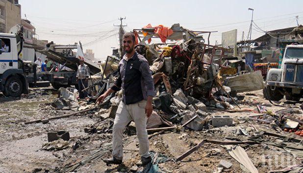 Седем загинали и десетки ранени при два взрива в Багдад