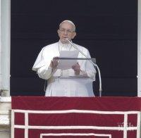 Папата се моли за успех на историческата среща Тръмп - Ким Чен-ун