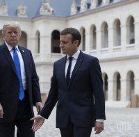 Макрон разкритикува остро Тръмп след провала на „Г-7“