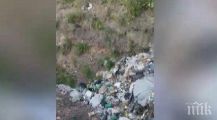 риск зарази незаконно сметище появи симитли