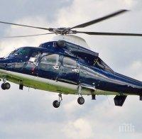 ИЗВЪНРЕДНО! Военен хеликоптер се разби край Пловдив