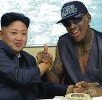 Денис Родман пристигна в Сингапур за срещата на Тръмп и Ким Чен Ун