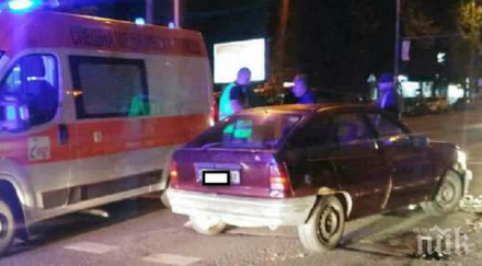 среднощно меле бургас бакшиш помля опел избяга ранени снимки видео