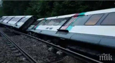 последните минути влакова катастрофа франция заради свлачище ранени