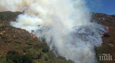 огнен пожар вилнее кресненското дефиле снимка