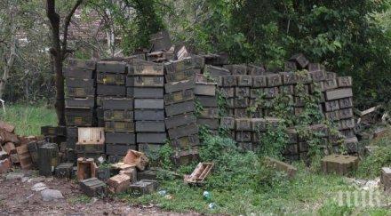 цъкаща бомба повече 190 хиляди мини тона барут стоят складирани горни лом