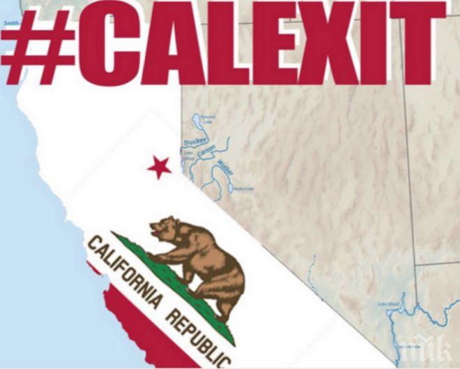 Референдум цепи Калифорния на три?
