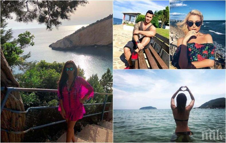 Дивите на Митко Пайнера се разголиха по морето (СНИМКИ)