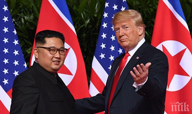 ГОРЕЩА ТЕМА! Ето какъв документ подписаха Тръмп и лидерът на Северна Корея