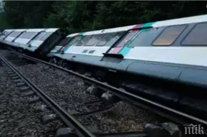 ОТ ПОСЛЕДНИТЕ МИНУТИ! Влакова катастрофа във Франция заради свлачище, има ранени
