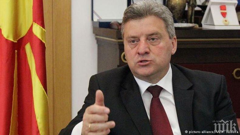 Георге Иванов отхвърли обвиненията, че дестабилизира Балканите