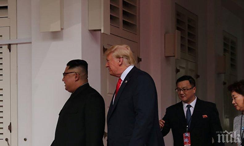 Доналд Тръмп след първата си лична среща с Ким Чен Ун: Имаме „отлични отношения“