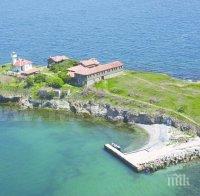 Остров Света Анастасия се превръща в открита сцена за театър