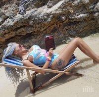 Малката Джулка зачева в Малта! С мъжа й показаха любимата им поза (СНИМКИ)