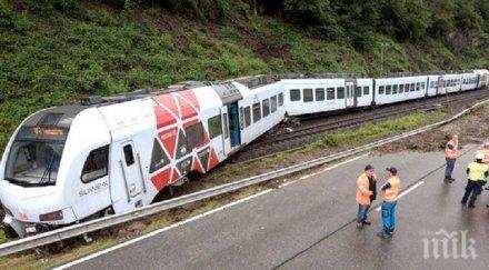 извънредно влакова катастрофа казахстан загина един човек