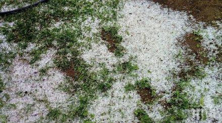 минутна градушка нанесе страшен погром село раждавица