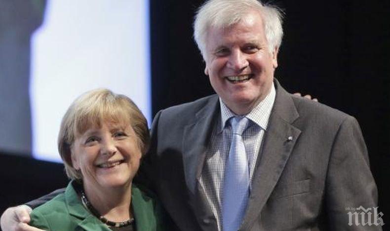 Напрежение! Вътрешният министър на Германия призна, че повече не може да работи с канцлера Ангела Меркел