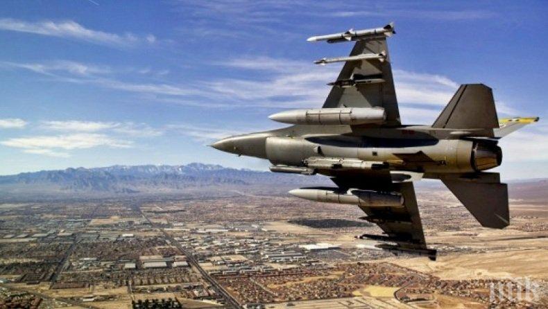 СМЪРТОНОСНО! Самолети на САЩ бомбардираха позиция на сирийската армия