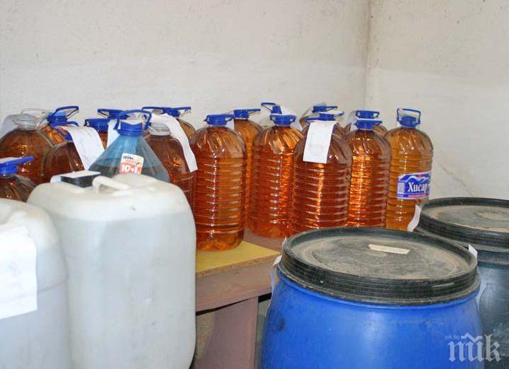 Иззеха 100 литра нелегална ракия от селски магазин във Врачанско