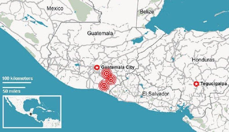 ИЗВЪНРЕДНО! Силно земетресение удари и Гватемала