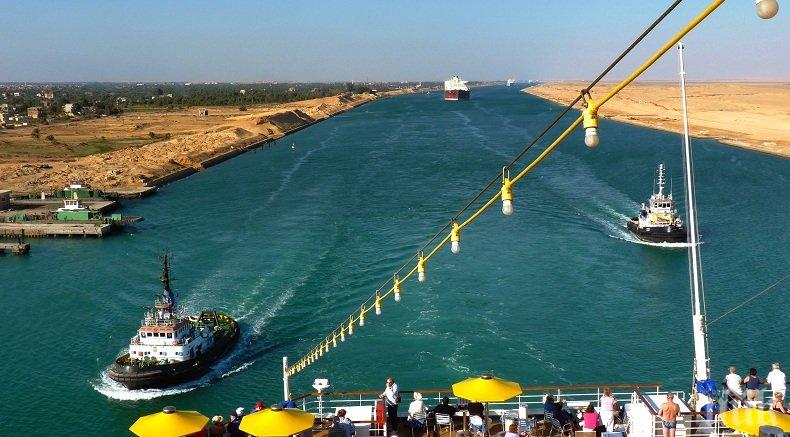 ДЪРЖАВНА ХАЗНА: Египет с рекордни приходи от Суецкия канал