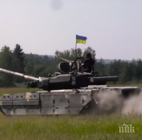 Най-добрият украински танк се разпадна на състезания. Танкистите псуват от яд 