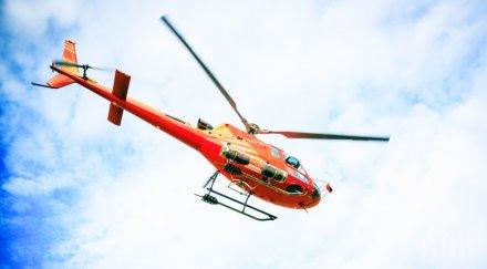 хеликоптери извозиха 400 туристи блокирани връх швейцария