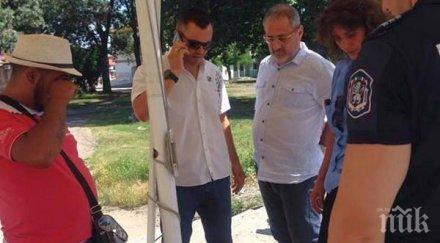 инспектори бабх удариха нелегален пазар бургас циганите наглеят пак сме снимки