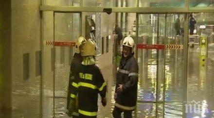 обстановката страната проливния дъжд нормализира