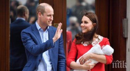 уилям кейт обявиха кръстят принц луи