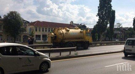 важно затварят платното лъвов мост посока люлин