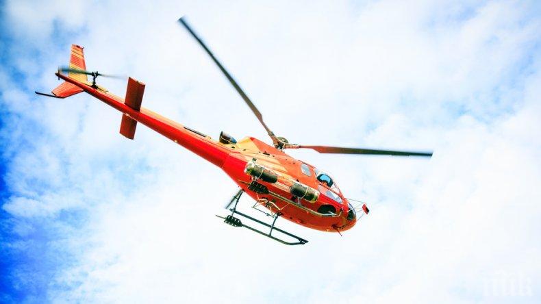 Хеликоптери извозиха 400 туристи, блокирани на връх в Швейцария