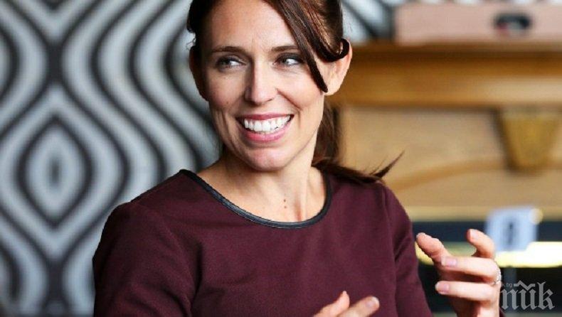 Новозеландският премиер Ясинда Ардърн стана майка