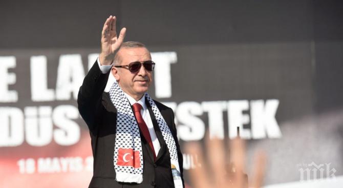 Ердоган направи сефтето на новото летище в Истанбул