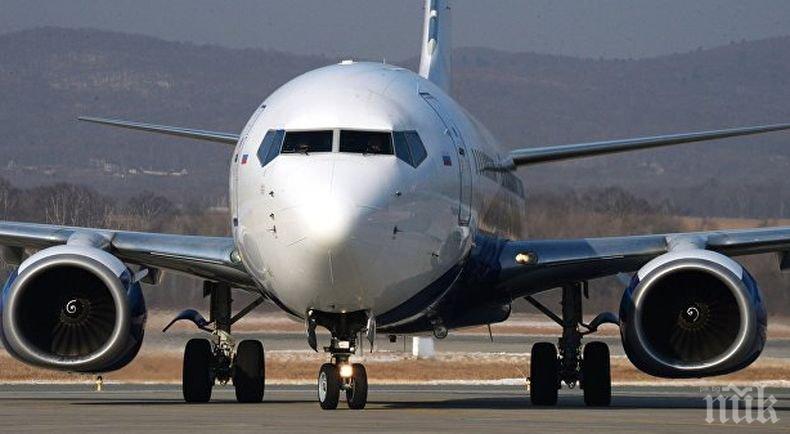 „Боинг“ кацна принудително в Новосибирск заради технически проблем