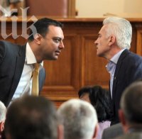 Лют екшън! Московски иска бой с Волен Сидеров