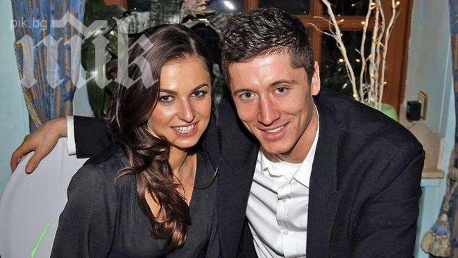 Роберт Левандовски се жени за шампионка по карате