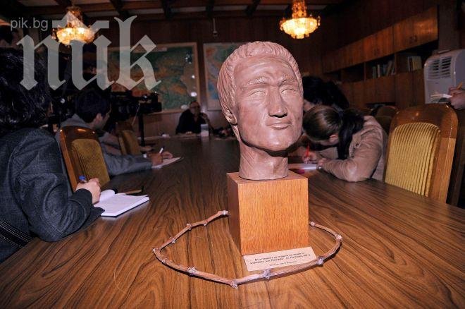 Показаха възстановената глава на вампира от Созопол