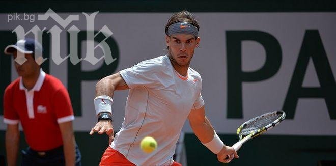 Надал с обрат и трудна победа на старта в Париж