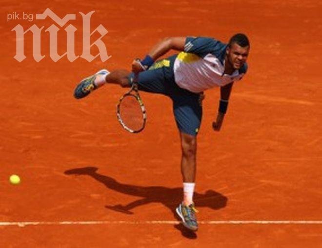 Цонга с безпроблемен старт в първия кръг на Ролан Гарос