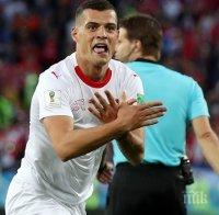 Футбол и политика - в Сърбия бесни на провокацията на двамата косовари в отбора на Швейцария