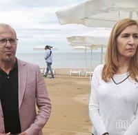 ИЗНЕНАДВАЩО! Николина Ангелова с неочаквана проверка на плаж „Перла“ заради скандала с изгонените летовници