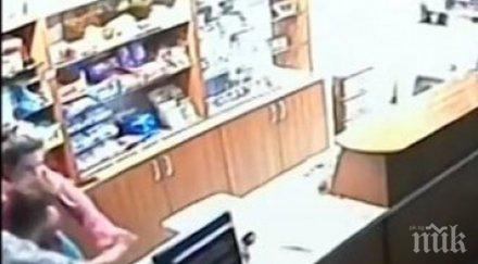 смела касиерска предотврати обир бензиностанция