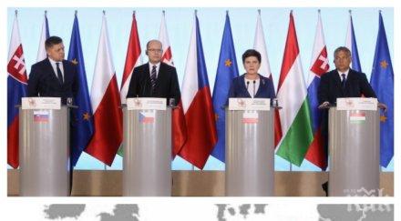 контра вишеградската четворка пропуска европейската среща миграцията почивните дни