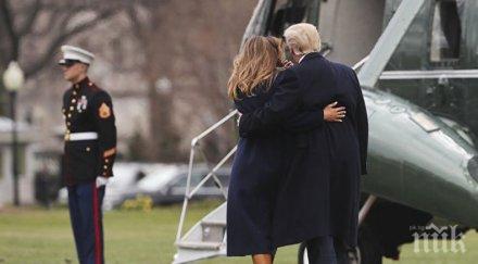 доналд тръмп отношенията съпругата никога били добри