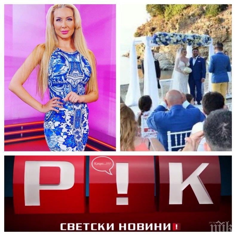 САМО В ПИК TV! Прясно омъжената Антония Петрова бременна с близнаци + нови СНИМКИ от тайната гръцка сватба само в Жълтите новини