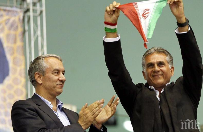 Селекционерът на Иран Карлош Кейрош обяви, че от федерацията на страната планират продължаване на договора му