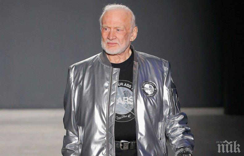 Астронавтът Бъз Олдрин съди децата си - забранили му да се жени